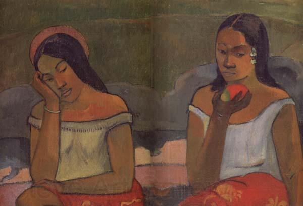 Paul Gauguin Detail of The Miraculous Source Spain oil painting art